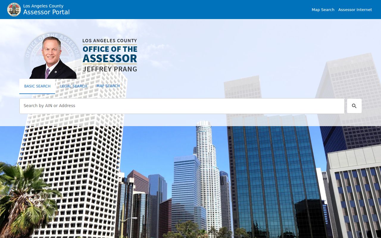 Walnut people search with the Los Angeles County Assessor Portal